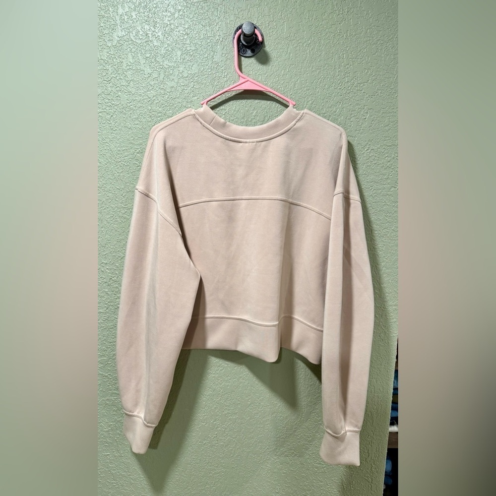 AYBL Women's Blush Cropped Hoodie - Picture 3 of 4
